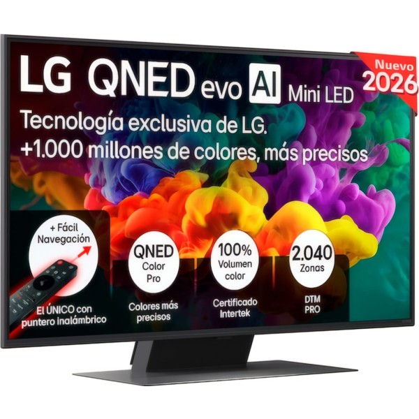 Lg qned evo miniled ai qned86 / televisor smart tv 75" qned 4k uhd